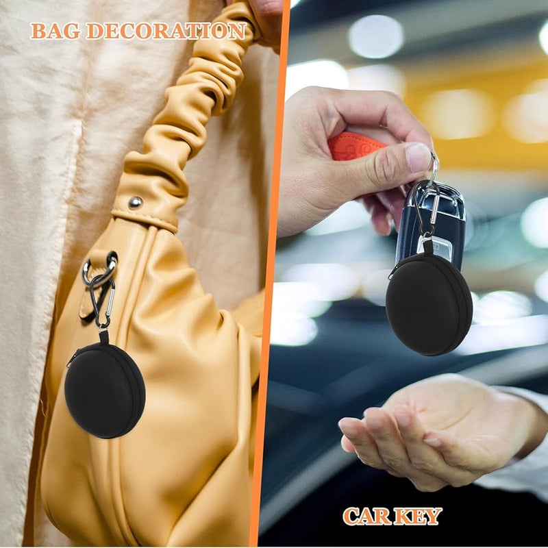 منفضة سجائر محمولة مع غطاء وسلسلة مفاتيح مضادة للرياح ومدمجة للسفر والسيارة والهواء الطلق - Image 5